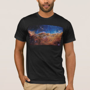 Cosmic Cliffs Carina Nebula Space Webb Telescope T-Shirt