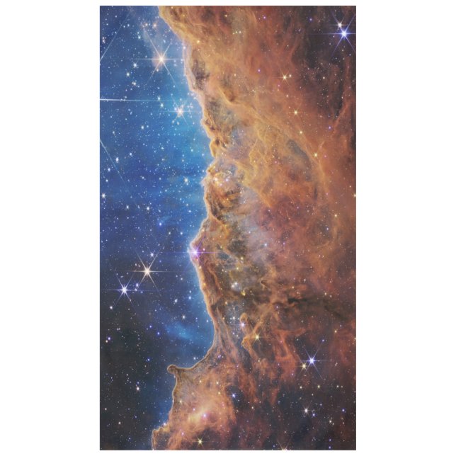 Cosmic Cliffs Carina Nebula Space Webb Telescope  Tablecloth (Front)
