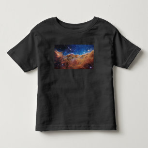 Cosmic Cliffs Carina Nebula Space Webb Telescope Toddler T-shirt