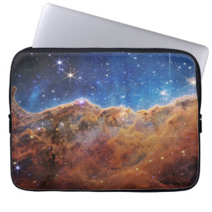 Cosmic Cliffs in Carina Nebula Space NASA Webb  Laptop Sleeve