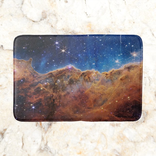 Cosmic Cliffs in the Carina Nebula Bath Mat (Creator Uploaded)