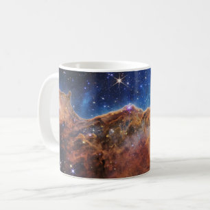 Cosmic Cliffs in the Carina Nebula   James Webb   Coffee Mug