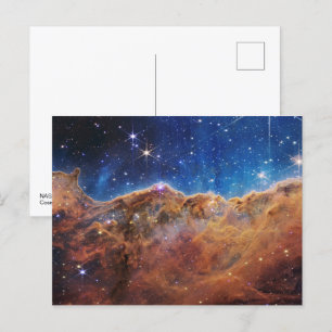 Cosmic Cliffs in the Carina Nebula James Webb Postcard