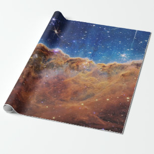 Cosmic Cliffs in the Carina Nebula Wrapping Paper
