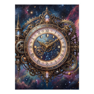 Cosmic Clock Poster