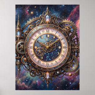 Cosmic Clock Poster