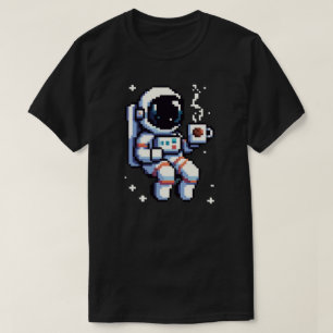 Cosmic Coffee Break: Astro Java - Space Sipper T-Shirt