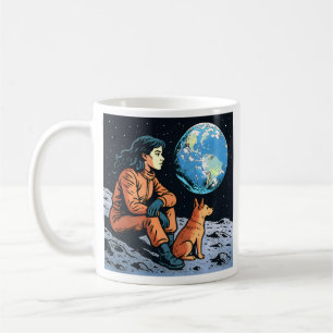 Cosmic Coffee with My Dog Mug