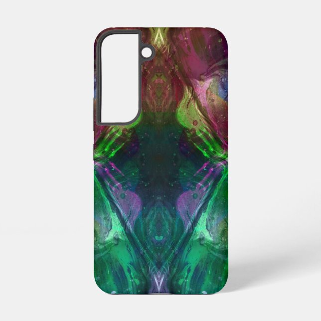Cosmic Colours Samsung Galaxy S22 Case (Back)