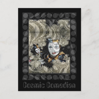 Cosmic Comedian Postcard