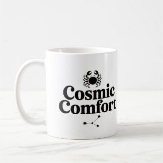 Cosmic Comfort Mug – Cancer Astrology Coffee Cup
