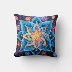 Cosmic Constellation Throw Pillow