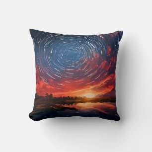 Cosmic Constellation Throw Pillow