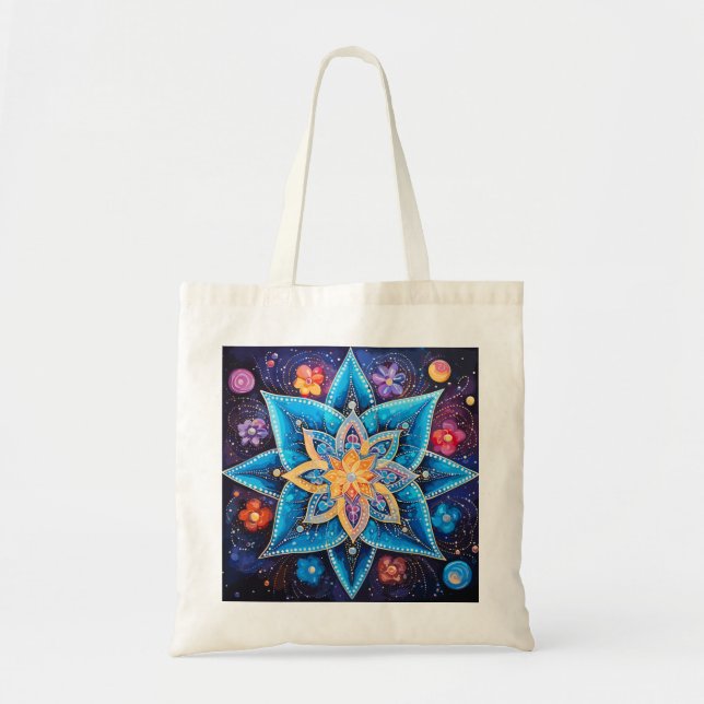 Cosmic Constellation Tote Bag (Front)