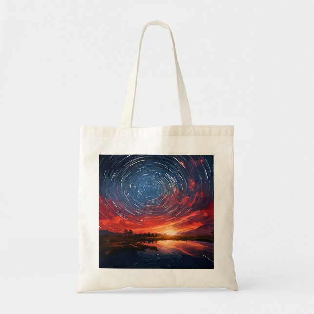 Cosmic Constellation Tote Bag (Front)