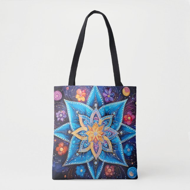 Cosmic Constellation Tote Bag (Front)