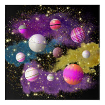 Cosmic Cotton Candy Galaxy