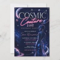 Cosmic Couture 21st Birthday Party
