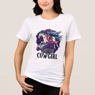 Cosmic Cowgirl Tri-Blend Shirt