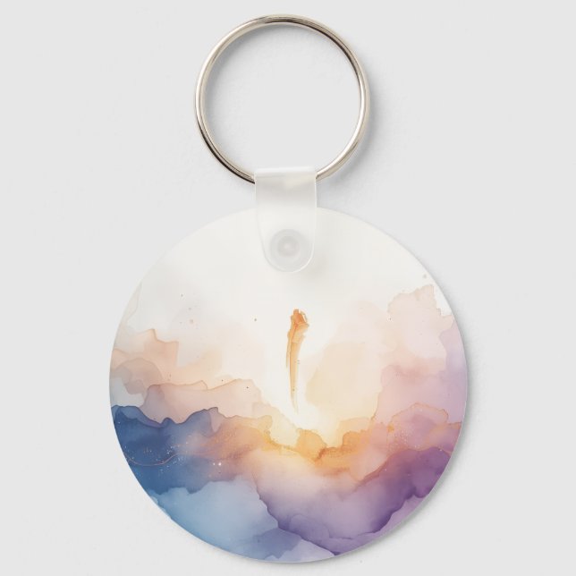 Cosmic Creation Burst Keychain (Front)