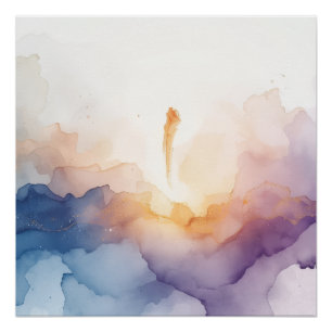 Cosmic Creation Burst Poster