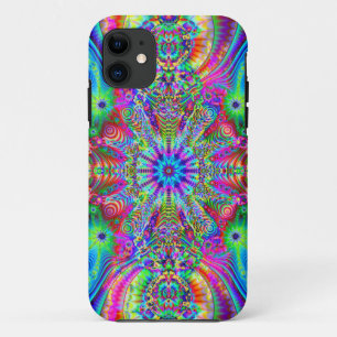 Cosmic Creatrip - Psychedelic trippy design iPhone 11 Case
