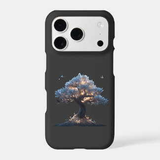 Cosmic Crystal Tree Art – Dreamy Nature Design
