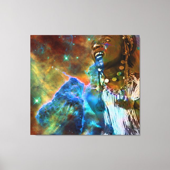Cosmic Dance Canvas Print (Front)
