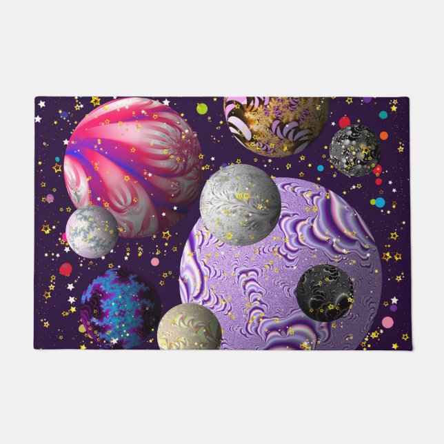 Cosmic Delight Doormat (Front)