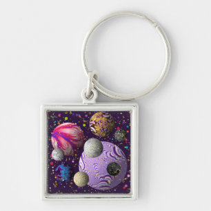 Cosmic Delight Keychain