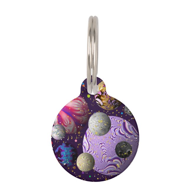 Cosmic Delight Pet Tag (Back)
