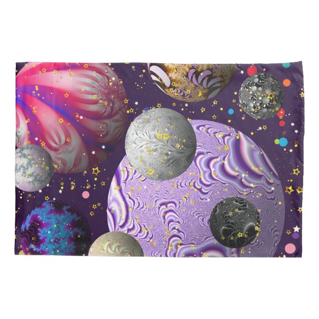 Cosmic Delight Pillowcase (Back)