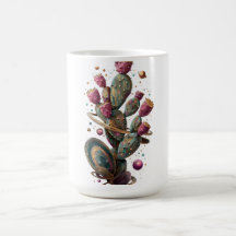 Cosmic desert cactus art 
