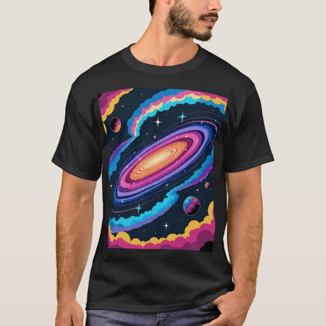 Cosmic Designed Product T-Shirt (Front)