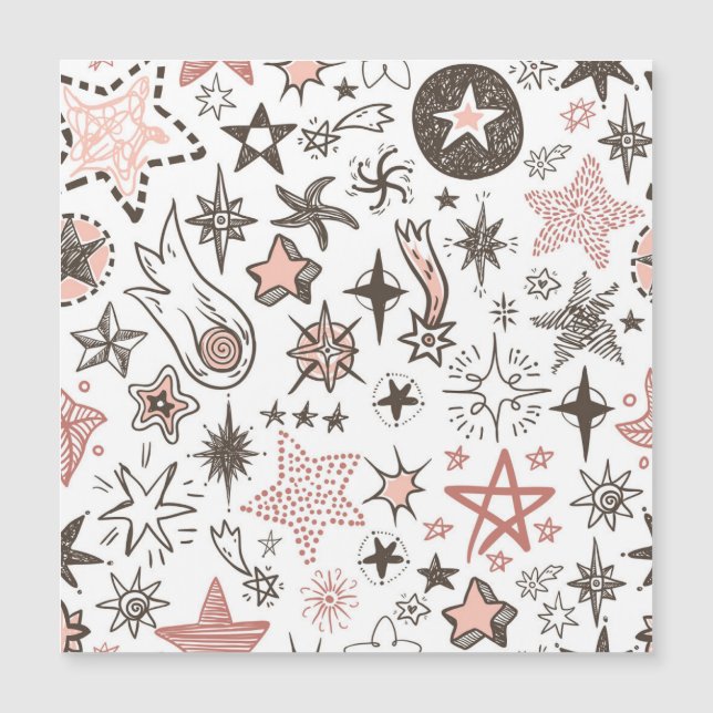 Cosmic Doodles: Stars and Comets (Front)