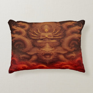 Cosmic Dragon  Accent Pillow