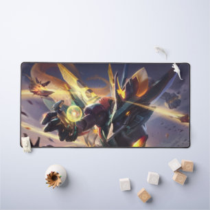 Cosmic Dragon Gaming Desk Mat Customizable