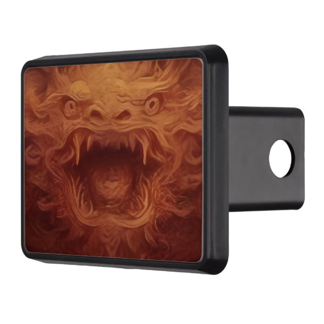 Cosmic Dragon Hitch Cover (Left)