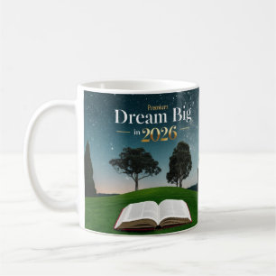 Cosmic "Dream Big 2026" Inspirational Classic Mug