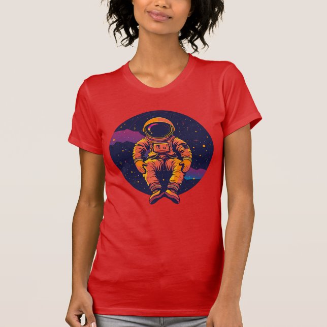 Cosmic Dreamer Astronaut T-Shirt – Explore (Front)