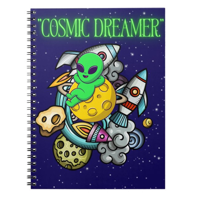cosmic dreamer notebook (Front)
