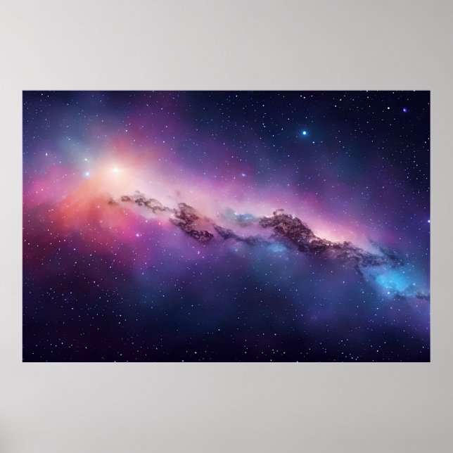 Cosmic Dreamscape Print (AI) (Front)