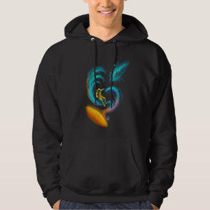 Cosmic Drift: Swirling Nebula Journey Hoodie