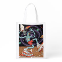 Cosmic Dunk Reusable Grocery Bag