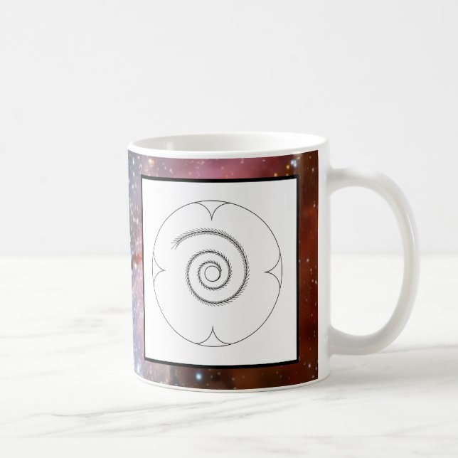 Cosmic Electromagnetic Life Energy Coffee Mug (Right)