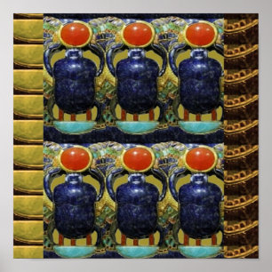 COSMIC Energy and Spirit Connection  EGYPTIAN  Art Poster