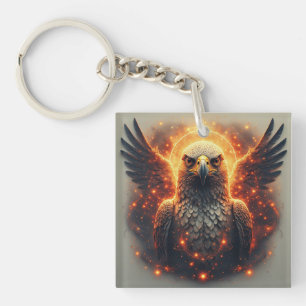 🦅 Cosmic Energy Eagle Vision Charm 🦅 Keychain