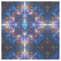 Cosmic Enlightenment Fabric