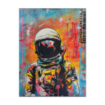 Cosmic Explorer #2 - Pop Art Astronaut  Postcard