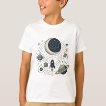 Cosmic Explorer Kids T-Shirt | Space Adventure You